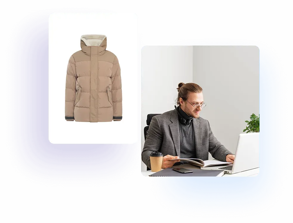Apparel e-commerce photo editing