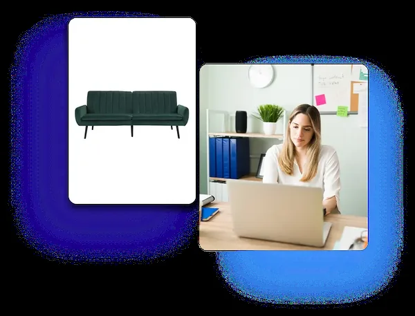 Furniture e-commerce photo editing
