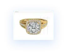 Edited jewelry product sample