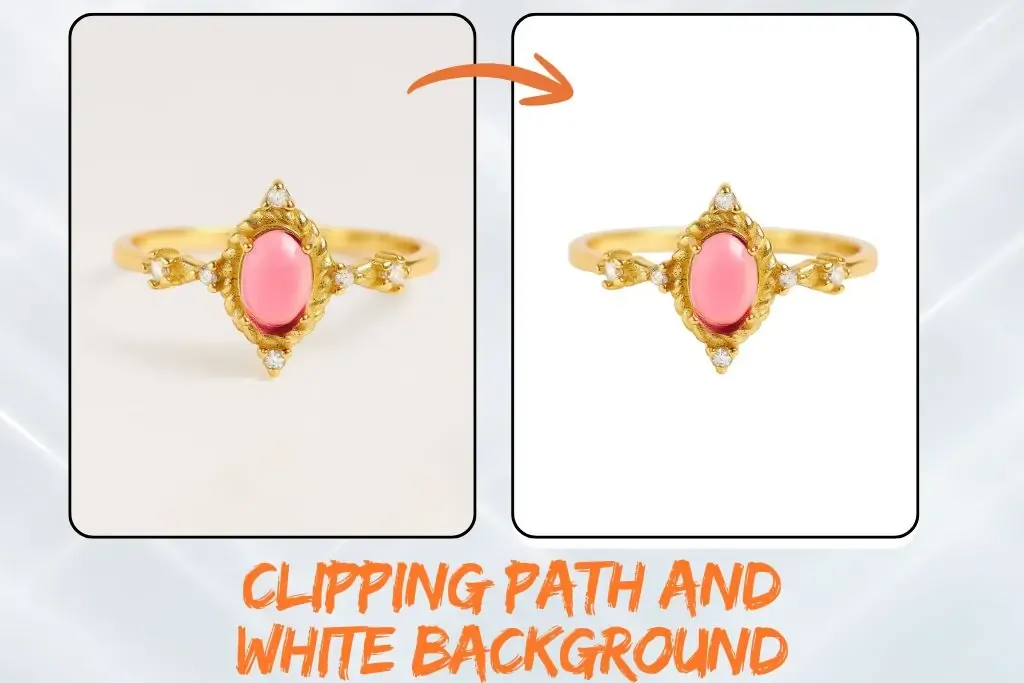 Clipping Path and White Background
