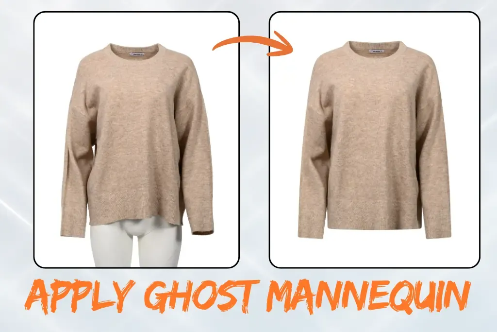 Apply Ghost Mannequin Effect