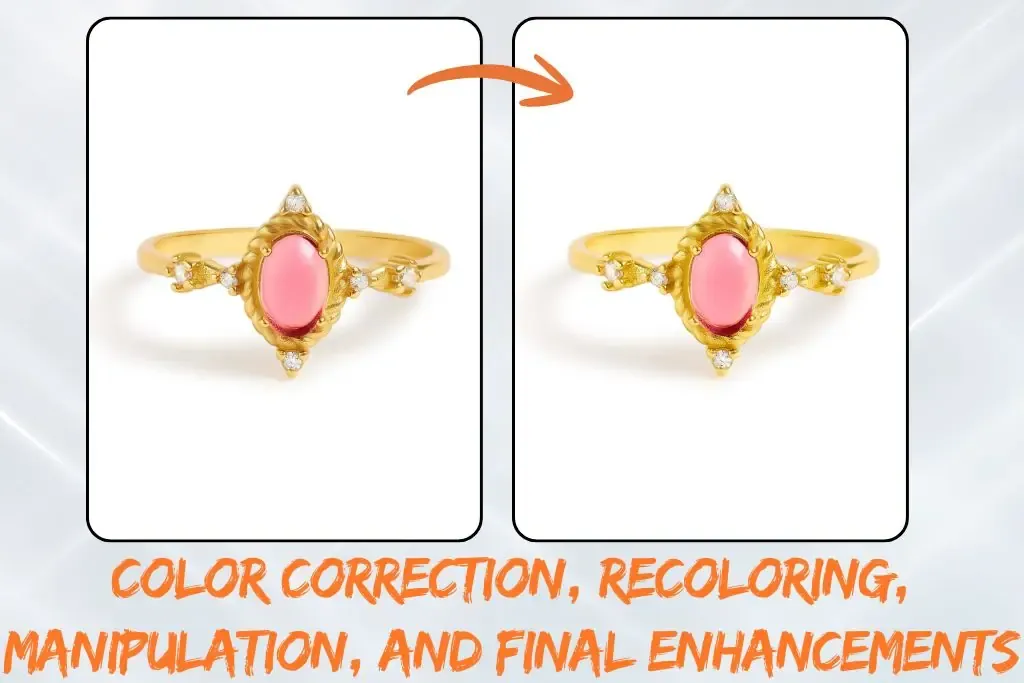 Color Correction, Recoloring, Manipulation, and Final Enhancements