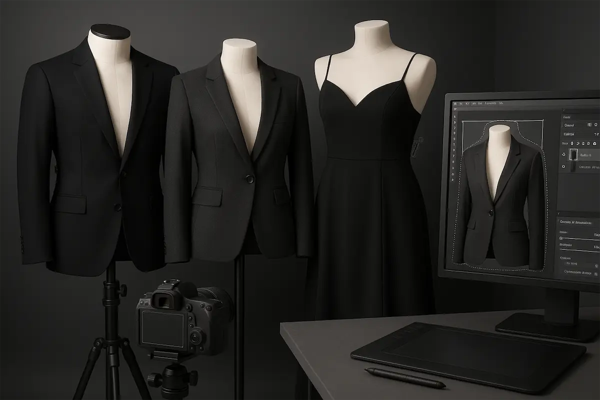 Ghost Mannequin Techniques Formal Wear & Suits