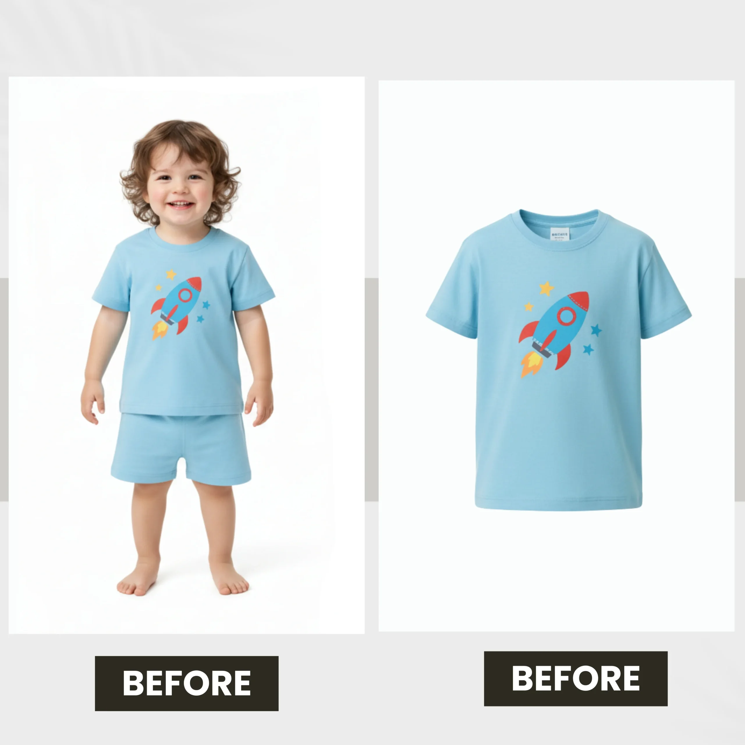 beore & after Ghost Mannequin Editing