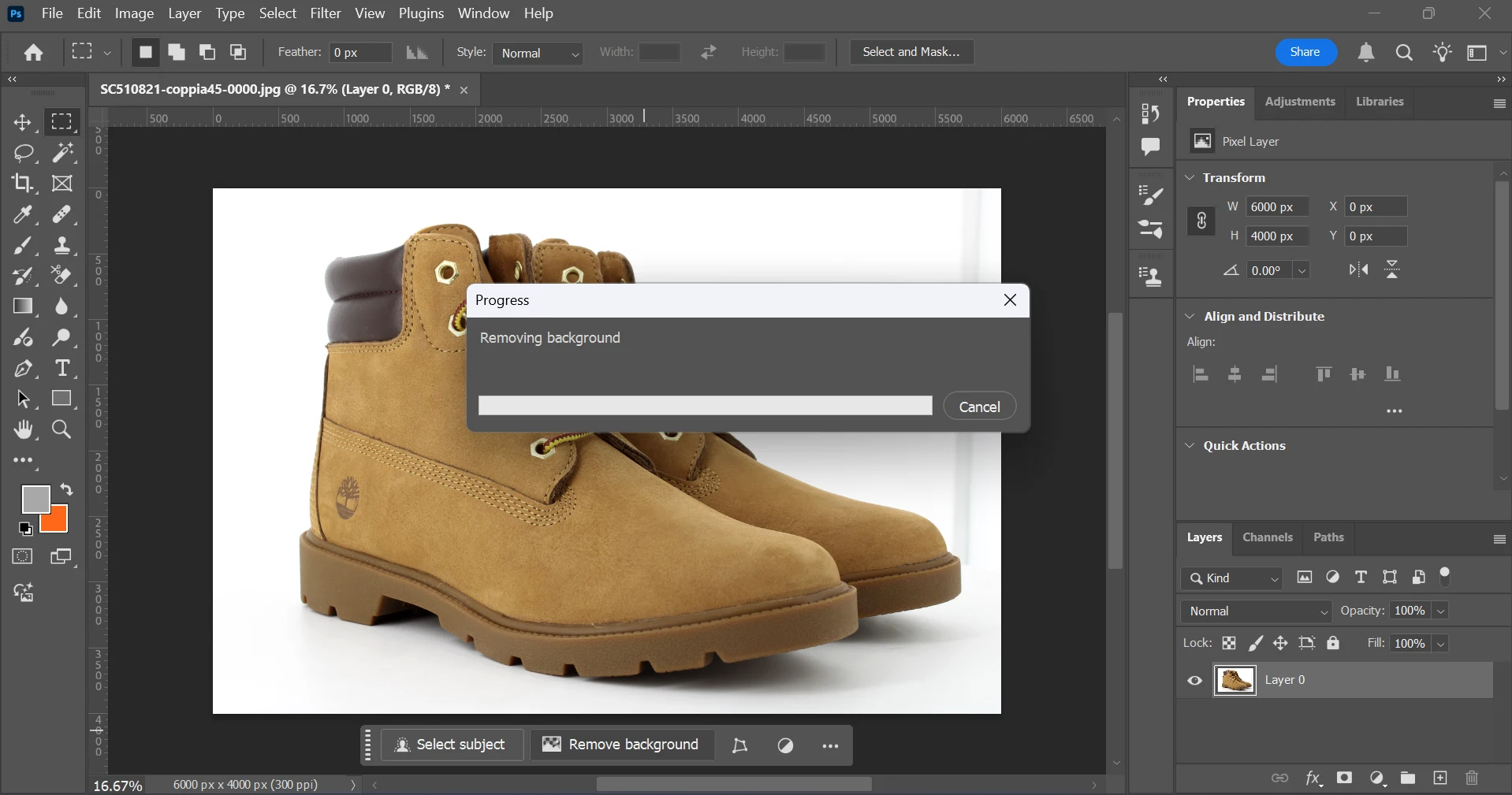 Removing Background Elements