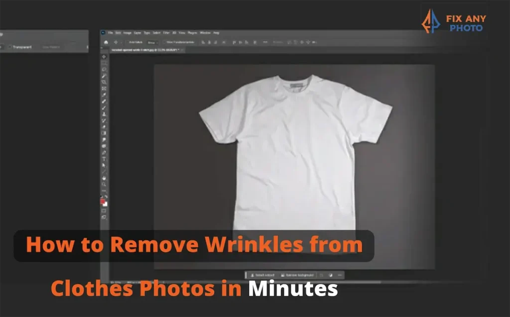 Remove Wrinkles from Clothes Photos in Minutes