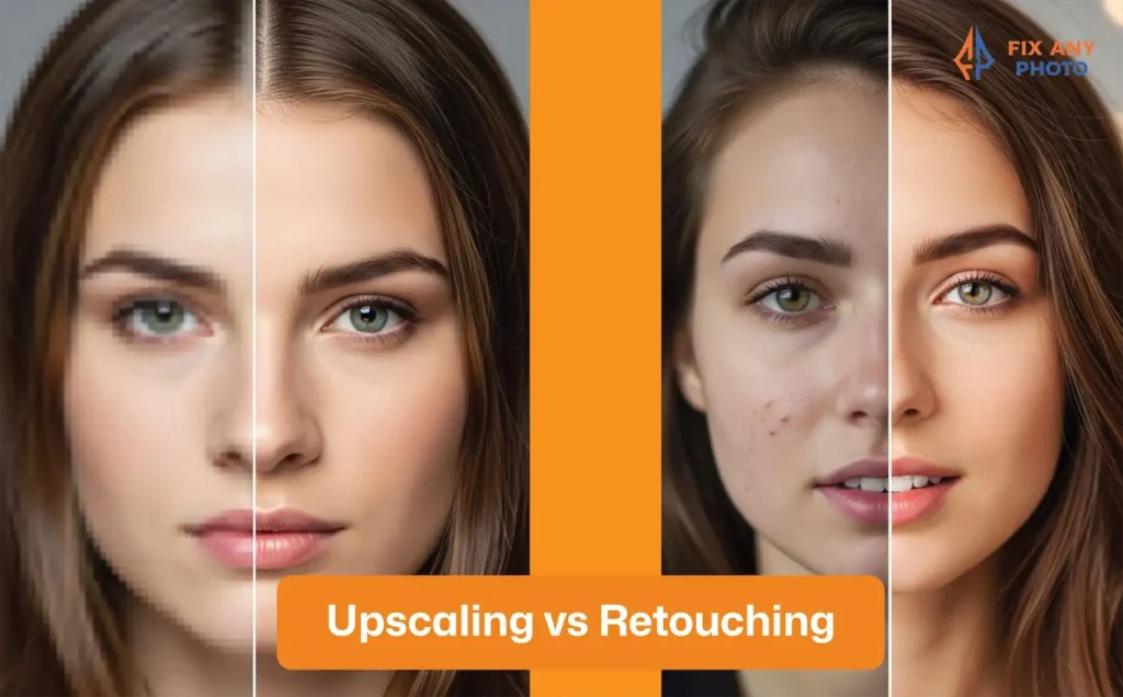 Upscaling vs Retouching- When to Use Each for E‑commerce