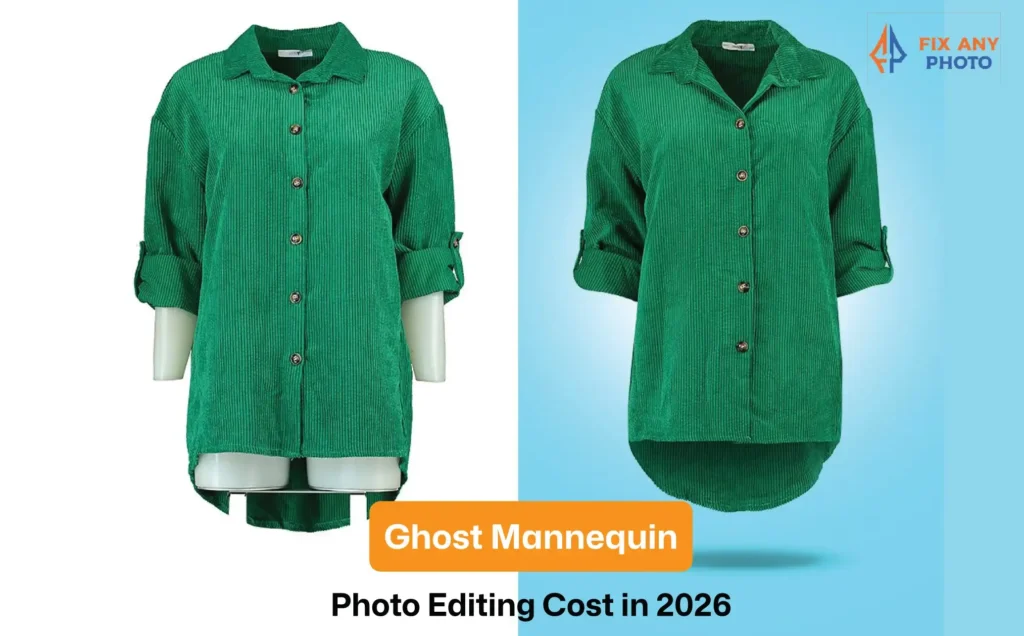 Freelancer or Platform? The Ghost Mannequin photo editing cost