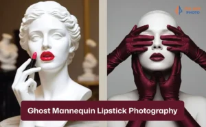 Ghost Mannequin Lipstick Photography
