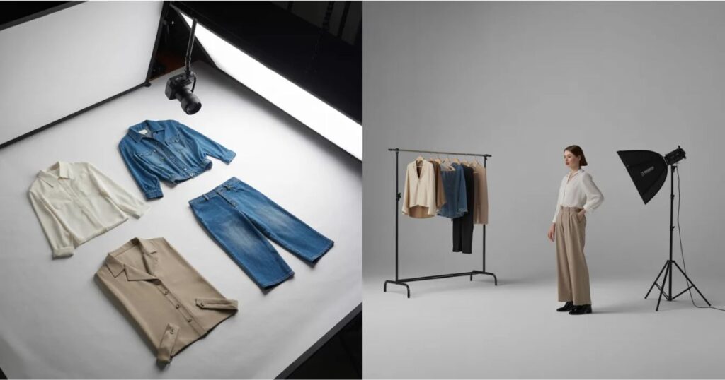 fashion photography workflow